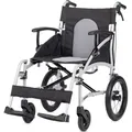 Bischoff & Bischoff Transportrollstuhl Vida mit 13" Transitreifen, faltbar, die perfekte Wahl für Reisen und Mobilität unterwegs, nur 10 kg