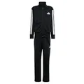 adidas Unisex Kids ESSENTIALS CLIMACOOL TRACKSUIT, black/white, 6-7 Years