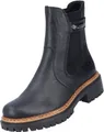 Rieker Stiefelette Schwarz in Gr. 43