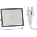 ledscom.de LED Gartenstrahler FLIN für außen, IP66, Stecker, 11,5 W, 837lm, warmweiß