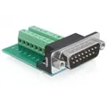 DeLock Adapter Terminalblock > Sub-D 15Pin St.