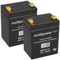 Batterie 12V 2,9Ah Bleigel, für Horcher IBS zum Selbsteinbau