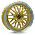 Felgen Keskin Tuning Kt22 8,0jx18 5/108 Et45 72,6 Gold Lip Polish