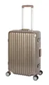 Travelhouse Hartschalen-Trolley London, 4 Rollen, Polycarbonat-Hartschale Aluminium-Rahmen TSA-Schloss Schnappverschluss