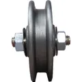 HBS Betz Schiebetorrolle 120 mm Stahl verzinkt 100 kg 11/13 mm (62031)