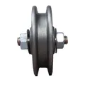 Hbs-betz Schiebetorrolle 120mm STA verz.100kg 11/13mm Schiebetorrollen 62031