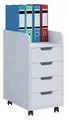 VCM Rollcontainer Rollcontainer Bürocontainer Schublade Konal Mini