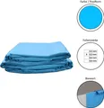 Poolfolie Ersatzfolie Rundbecken 500x120cm - Dicke 0,3mm - overlap - blau