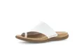 Gabor Lanzarote, Damen Durchgängies Plateau Sandalen, Weiß (White Leather), 37 EU