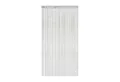 Victoria M. Fadenvorhang LEONORA Fadengardine 100 x 245 cm, hellgrau (1 St), Durchzuglöcher, halbtransparent, Polyester, Raumteiler, Sicht- & Insektenschutz, kürzbar, waschbar, Tunnelzug