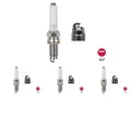 4 x Zündkerze NGK für AUDI, SEAT, SKODA, VW A1, A3, ALHAMBRA