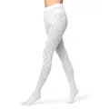 Merry Style Damen blickdichte Strumpfhose MS 328 60 DEN(Weiß, S (32-36))