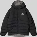 The North Face Steppjacke mit Kapuze und Logo in Black, Größe XXL