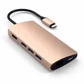 Satechi Type-C Multi-Port Hub 4K Ethernet V2 gold