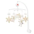 Fehn Musik Mobile Schaf - Baby Einschlafhilfe Musikspielzeug - Babymobile Spieluhr Melodie "Schlaf Kindlein Schlaf" - Musikmobile Babybett Zubehör Spielzeug für Babys und Neugeborene von 0–5 Monaten
