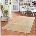 Pergamon Hochflor-Teppich Hochflor Langflor Teppich Aloha, Rechteckig, Höhe: 40 mm beige 200 cm x 200 cm x 40 mm