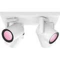 Philips Hue Argenta Aufbauspot White & Color - Weiß - 4 Spots