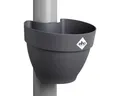 Fallrohrpflanzgefäß Elho vibia campana Kunststoff Ø 19 cm H 16 cm anthrazit