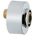 Grohe S-Anschluss 1/2 ́ ́ x 3/4 ́ ́ Verstellbarkeit 7,5 mm mit Schalldämpfer chrom - 12693000 - Silber
