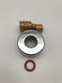 GROHE S-Anschluss 1/2" x 3/4", Verstellbar 7,5 mm, Schalldämpfer, Chrom