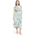 Betty Barclay Midikleid Damen mit Raffung grün 48 EU
