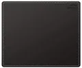 Speedlink NOTARY Soft Touch Mousepad black - Mauspad schwarz mit eleganter Lederoptik, weiche Oberfläche, genähter Rand, leicht zu reinigen, rutschfeste Unterseite, 23x19 cm klein