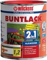 Wilckens Buntlack 2in1, 750 ml glänzend, feuerrot RAL3000