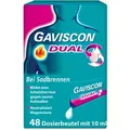 GAVISCON Dual Suspension mit Zweifachwirkung gegen Sodbrennen 48X10 ml