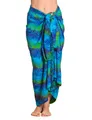 PANASIAM Sarong B012 Blue green, XL