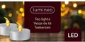 LED Teelicht mit Batterie 2er Set