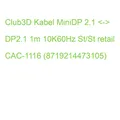 Club3D Kabel MiniDP 2.1 <-> DP2.1 1m 10K60Hz St/St retail CAC-1116 (871921447310