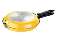 Tescoma Doppelpfanne Wendepfanne 26cm, Doppelte Antihaft-Bratpfanne Presto für Omlette, Tortilla, Frittata, Paella etc, spülmaschinenfest - ohne Nickel und PFOA