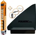 FOLIATEC 1095 Blacknight Superdark Scheibentönungsfolie 76x152 + 51x400 mit ABG