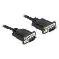 Delock Anschlusskabel RS-232 DB9, m-m 0.5 m (0.50 m, Industriekabel) (86612)