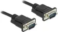 Delock Seriell Kabel RS-232 Sub-D9 Stecker zu Stecker 0,5 m