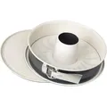 Zenker Springform Creme Noir, Anthrazit, Creme, Metall, rund, 7 cm, antihaftbeschichtet, Backen, Backformen, Springformen