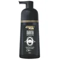Softto+ Plus Black Hair Shampoo, Abdeckung weißer & grauer Haare in 10 Minuten, keine Flecken, inkl. Handschuhe, für Damen und Herren, 350 ml Inhalt/Schwarz