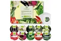Growgreens Gemüsesamen BIO Gemüsesamen Set (10 Sorten) - Anzuchtset aus biologischem Anbau, Gemüse