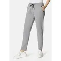 STOOKER WOMEN Jogg Pants Berlin Print Easy Fit Jeans Tapered Fit Casual Stretch Mit Gummibund für Damen grau 46