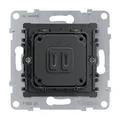 LEGRAND, SEANO Typ C+C USB Ladesteckdosen-Einsatz , zweifach mit Power Delivery System, ermöglicht die Stromversorgung von Multimedia-Endgeräten, 30 W, 765031