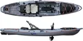Galaxy Kayaks Supernova FX Sit on Top Angelkajak mit Pedalantrieb Steuerung Sitz
