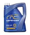 MANNOL Defender Motoröl 10W-40 Teilsynthetisch, 5L - Optimale Leistung & Langlebigkeit für moderne Motoren, MB & VW geeignet