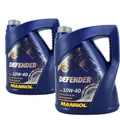Motoröl 10W-40 Mannol Defender 2x5 Liter