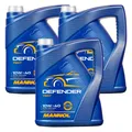 3x5 Liter MANNOL Defender 10W-40 Motoröl API SN ACEA A3/B4 MB 229.3 229.1