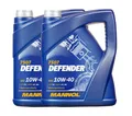 2x5 Liter 10W-40 Motoröl MANNOL DEFENDER VW 501.01 505 MB 229.1 A3 B3 API SL