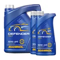 MANNOL 10W-40 Defender Motoröl teilsynthetisch VW 501.01, MB 229.1, 5+2x1 Liter