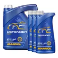 MANNOL 10W-40 Defender Motoröl teilsynthetisch VW 501.01, MB 229.1, 5+3x1 Liter
