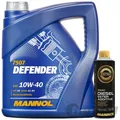 5L MANNOL DEFENDER 10W40 ÖL MOTORÖL+ DIESEL PFLEGE ZUSATZ KRAFTSTOFF ADDITIV