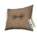 sunnypillow Polster für Gartenmöbel - Rückenkissen 70 x 40 cm für Rattanmöbel - Lounge Kissen Outdoor, wasserdicht, UV-lichtecht - Gartenpolster, Polsterauflagen auf Rattansessel, Stuhl - Braun