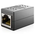 deleyCON CAT6 Patchkabel Verbinder Kupplung Koppler Netzwerk LAN RJ45 Adapter